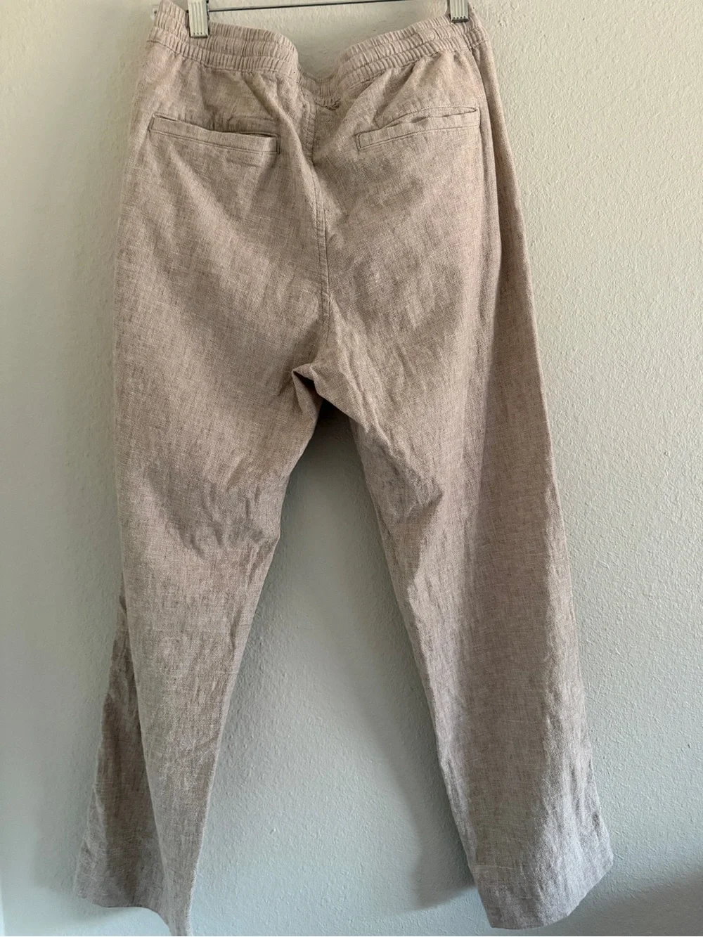 Abercrombie Fitch Linen Cotton Pants Men’s Small Cream Pull On